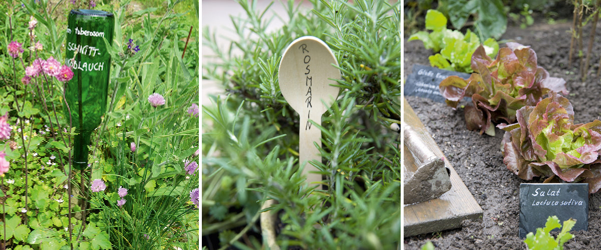 Pflanzschilder selber machen
