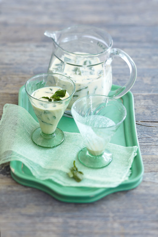 Brunnenkresse-Drink mit Orange & Joghurt – frisch, würzig & schnell gemixt