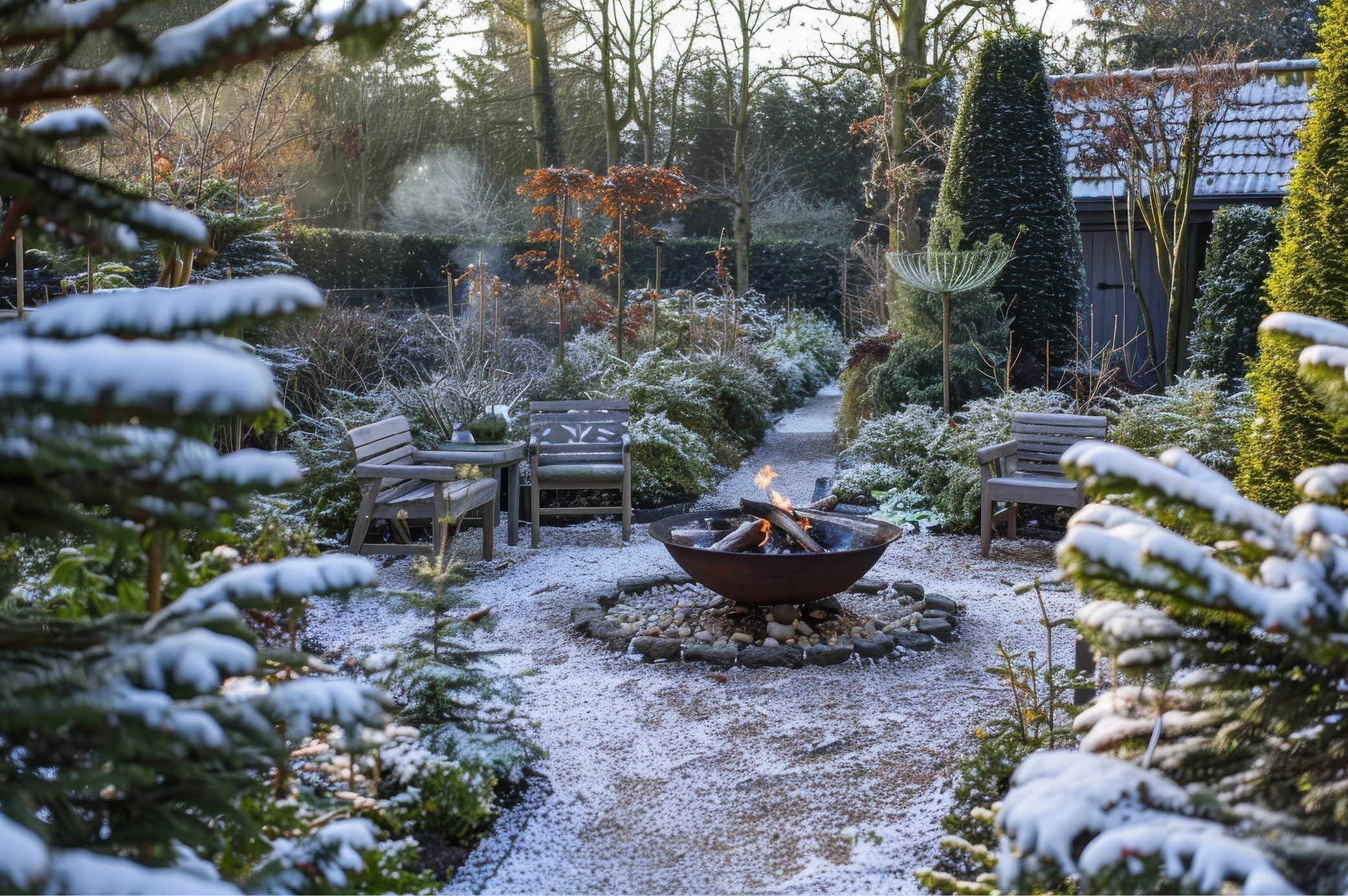 Gartentipps für den Ziergarten im Dezember