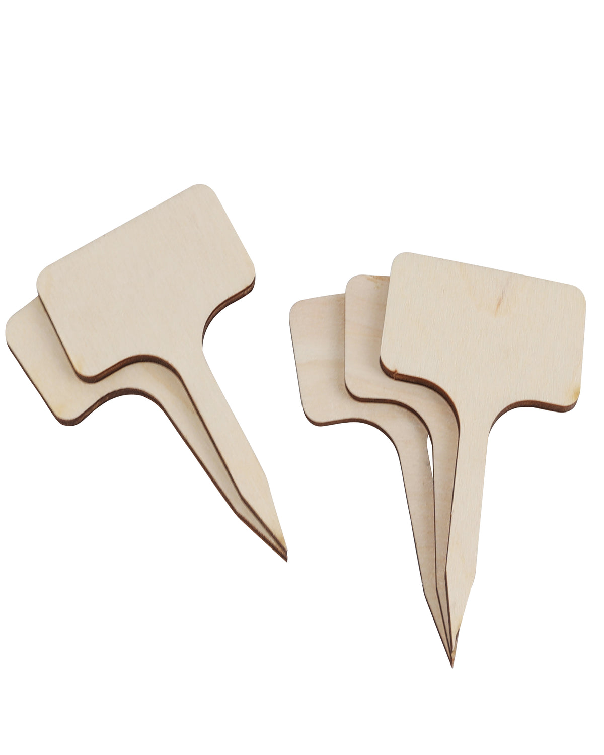 Pflanzstecker aus unbehandeltem Holz von Redecker im 5er Set – zur Beschriftung von Aussaaten im Garten