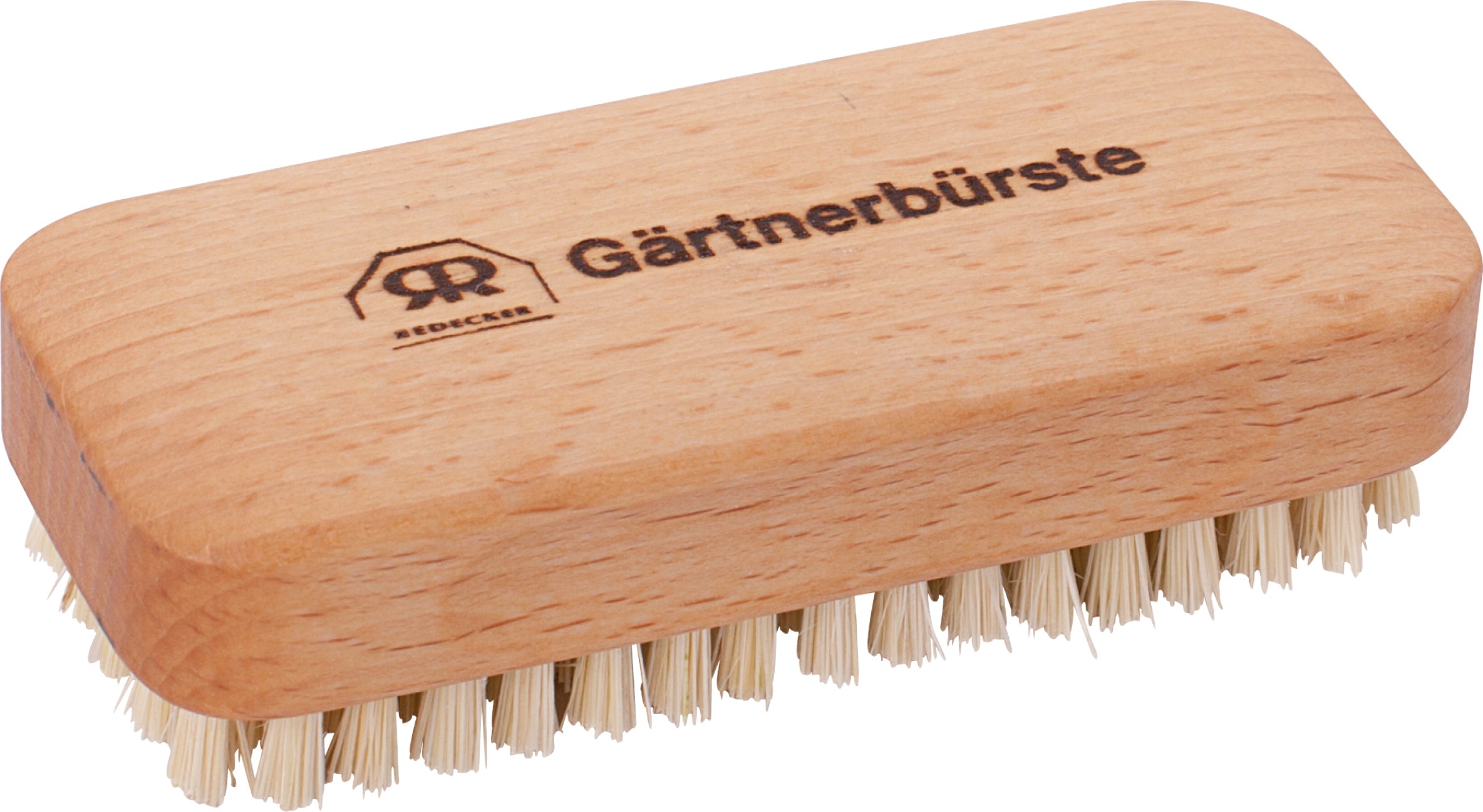 Die Gärtnerbürste von Bürstenhaus Redecker aus Buchenholz mit Natur Borsten