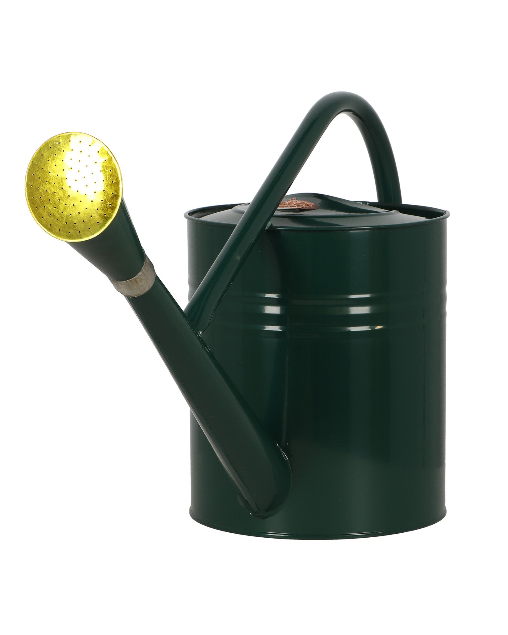 Klassische, grüne Gießkanne aus Stahl mit abnehmbarem Gießkopf von Esschert Design