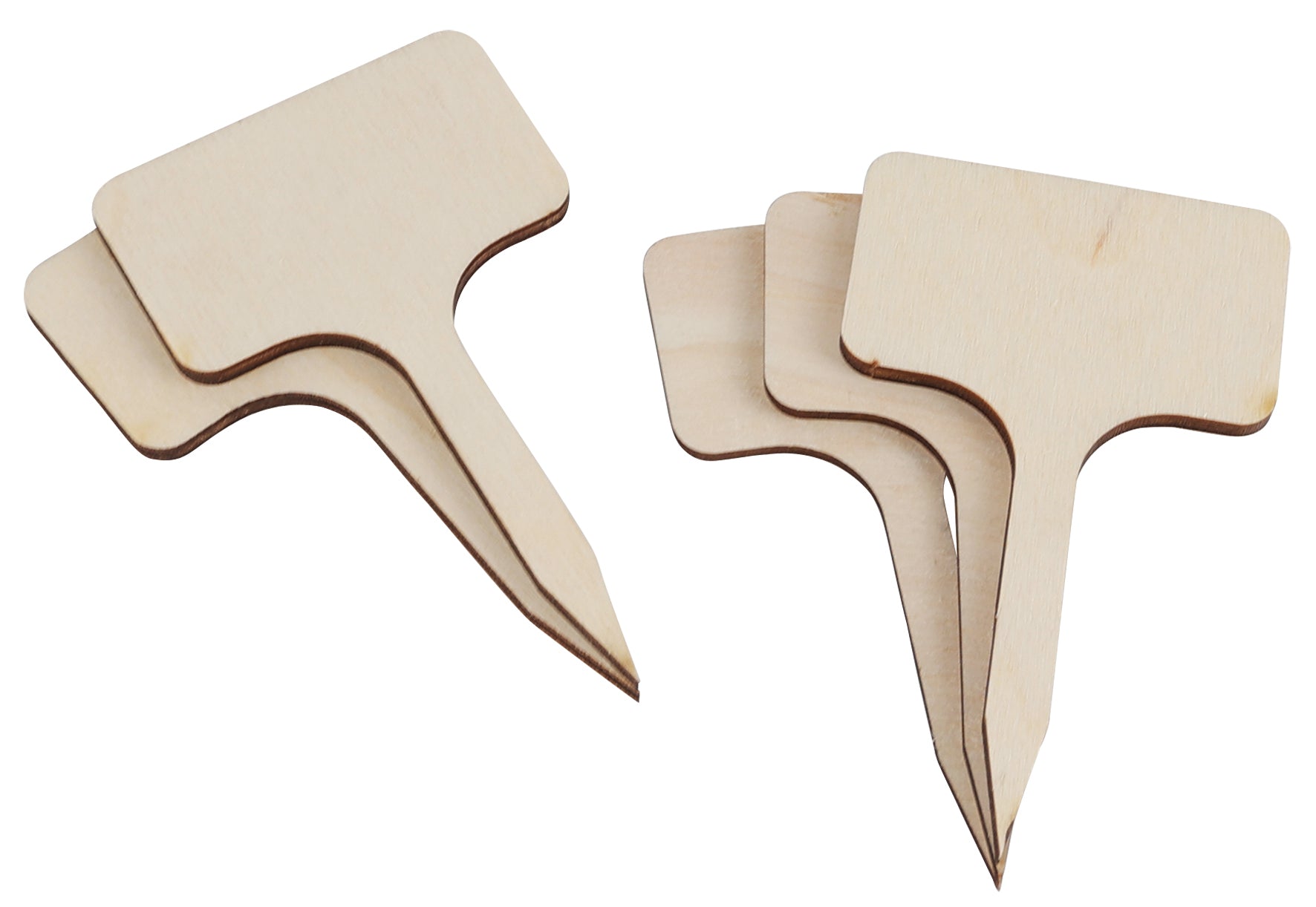 Pflanzstecker aus unbehandeltem Holz von Redecker im 5er Set – zur Beschriftung von Aussaaten im Garten