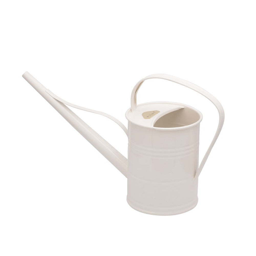 Plint Gießkanne Winterweiß – elegante Metallgießkanne mit schmalem Auslauf