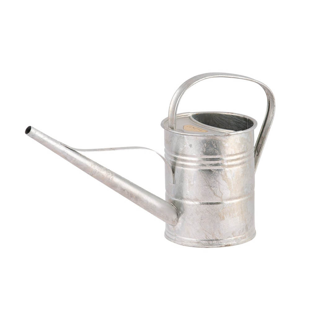 Plint Gießkanne Zink – stabile Metallkanne mit schmalem Auslauf