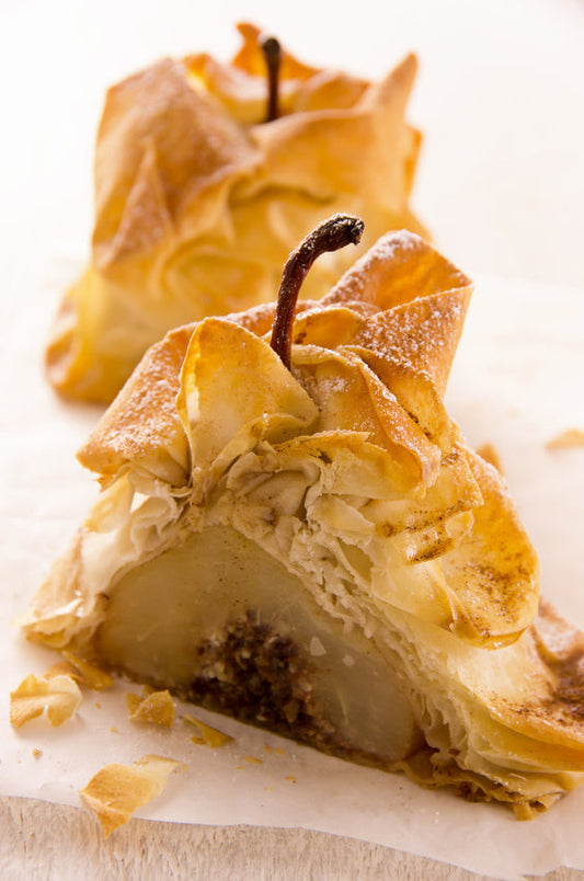 Birne im knusprigen Teigmantel – Ein Dessert voller Überraschung und Genuss richtig