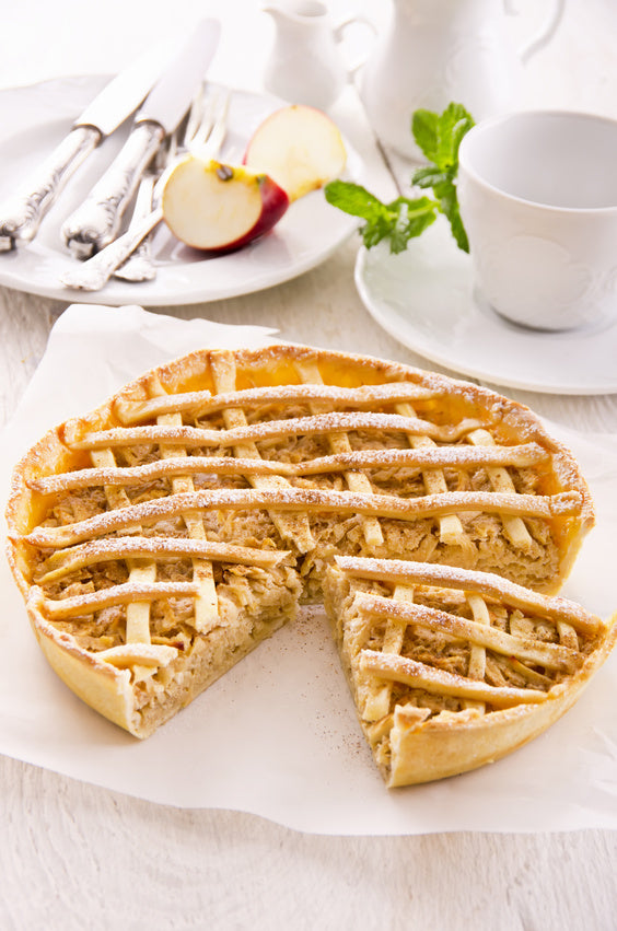 Apfelkuchen mit Gitter – Ein klassisches Rezept für einen fruchtig-aromatischen Genuss