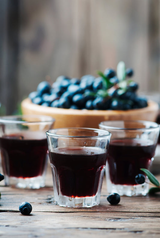 Gartenzauber Schlehenlikör Rezept