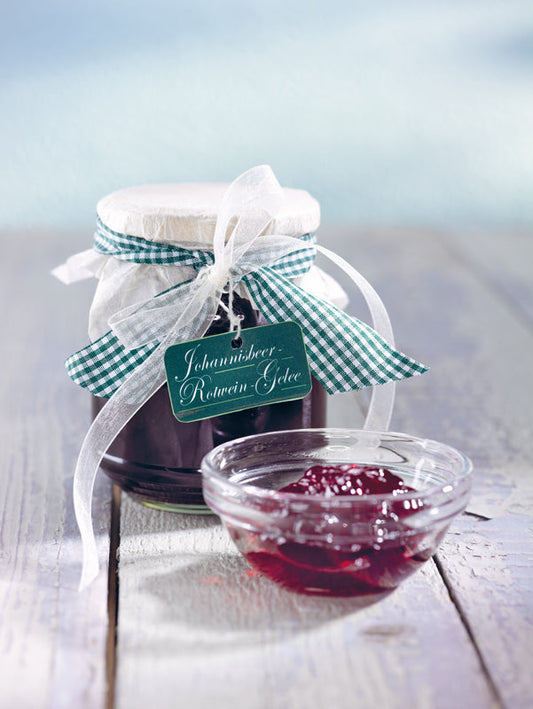 Johannisbeer-Rotwein-Gelee Rezept – einfach & aromatisch