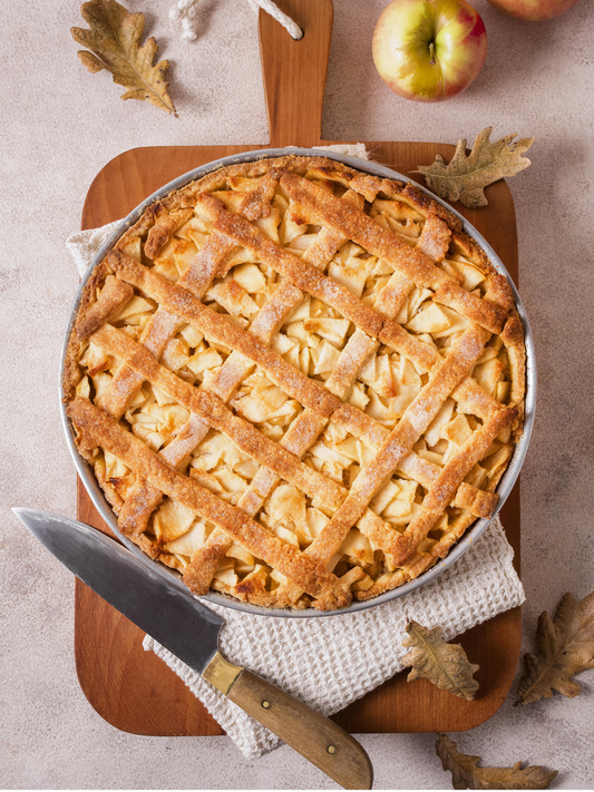 Apfelkuchen mit Gitter – Ein klassisches Rezept für einen fruchtig-aromatischen Genuss