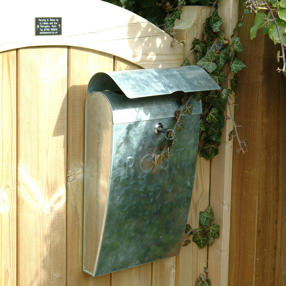 Briefkasten · Zink · Limitierte B-Ware · reduziert wegen kleiner Schönheitsfehler