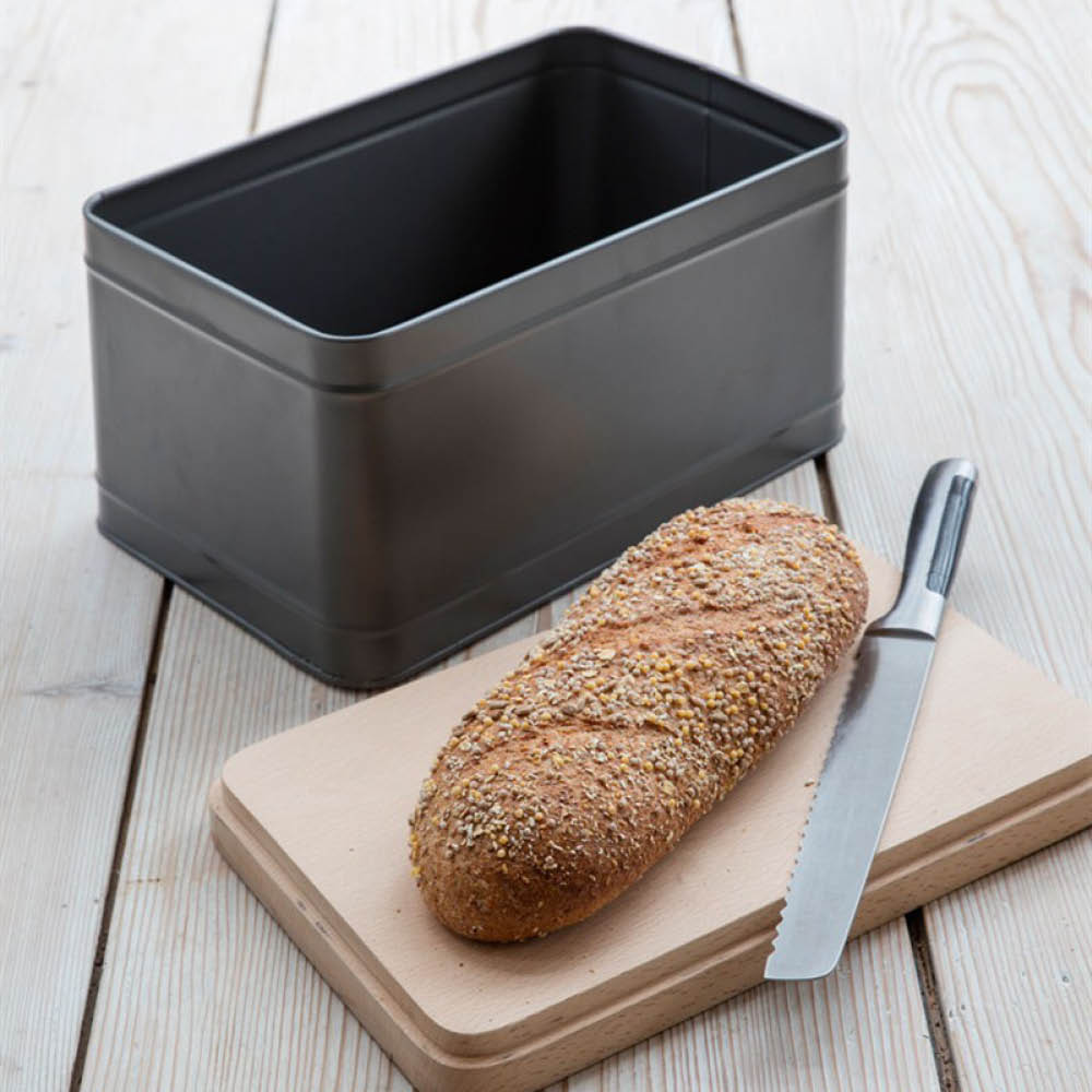 Brotbox · Anthrazit · Limitierte B-Ware · reduziert wegen kleiner Schönheitsfehler