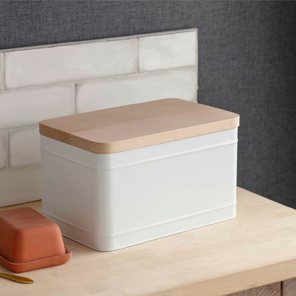 Brotbox · Lily White · Limitierte B-Ware · reduziert wegen kleiner Schönheitsfehler