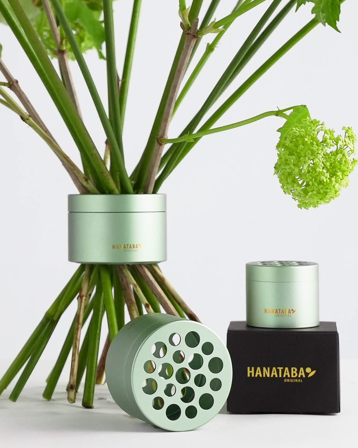 Hanataba in Matcha Green, Bouquet Twister im schwedisches Design 