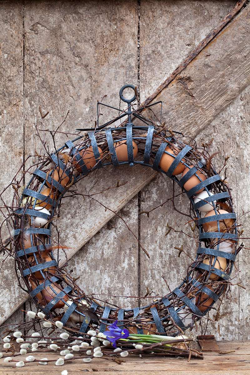 Drahtkranz von Eldgarden mit Schleife – vielseitig für kreative Dekorationen