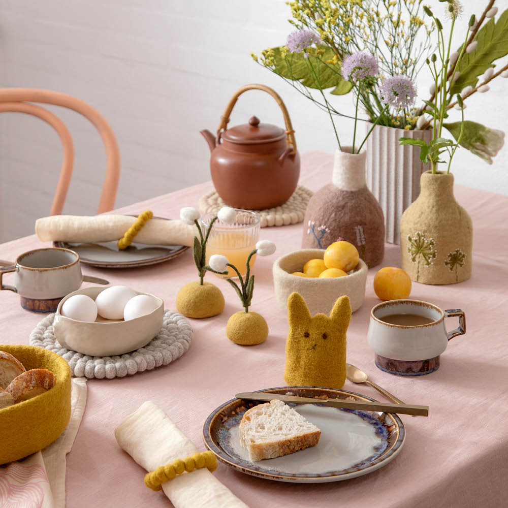 Egg Cozy Bunny – Ochre