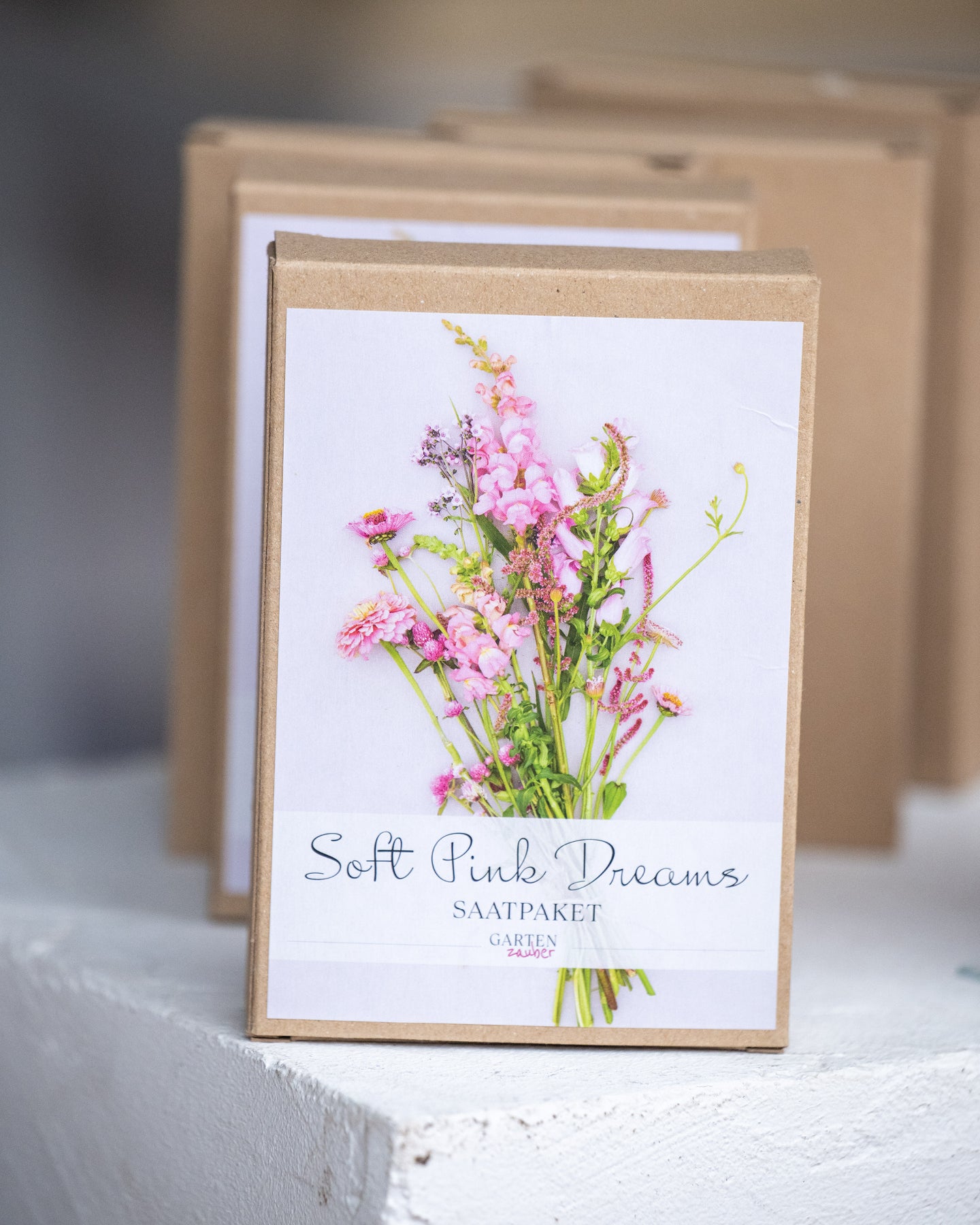 Saatgutpaket - Soft Pink Dreams - Saatgut von Gartenzauber