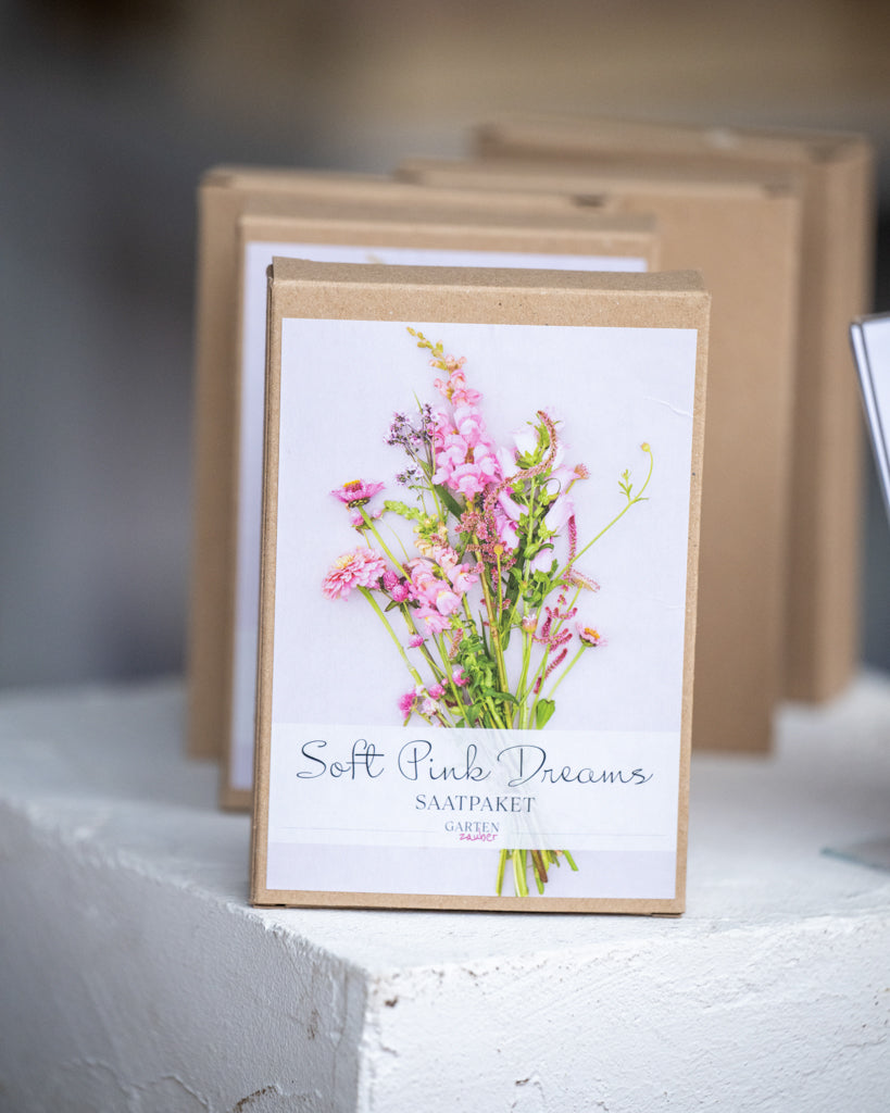 Saatgutpaket - Soft Pink Dreams - Saatgut von Gartenzauber