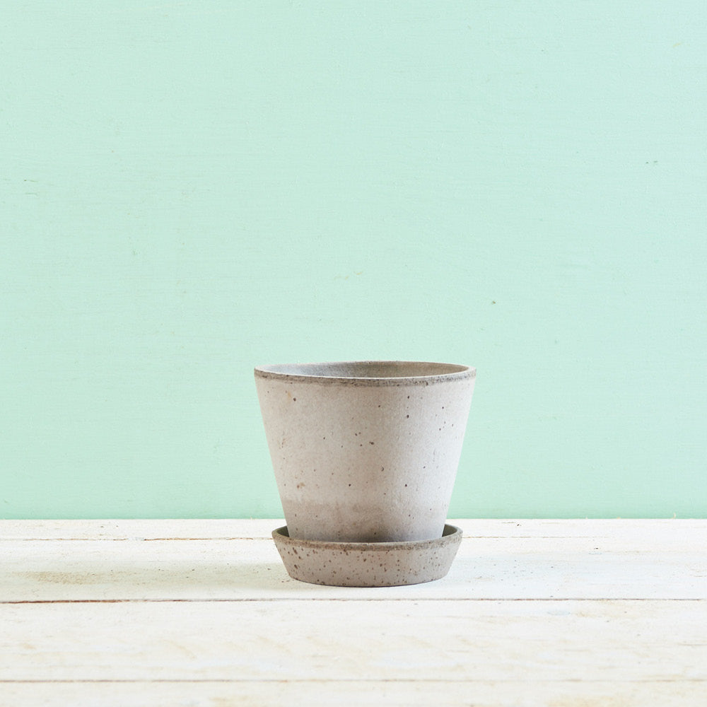 Handgefertigter Tontopf aus italienischer Tonerde – Modell „Julie“ Ø 14 cm