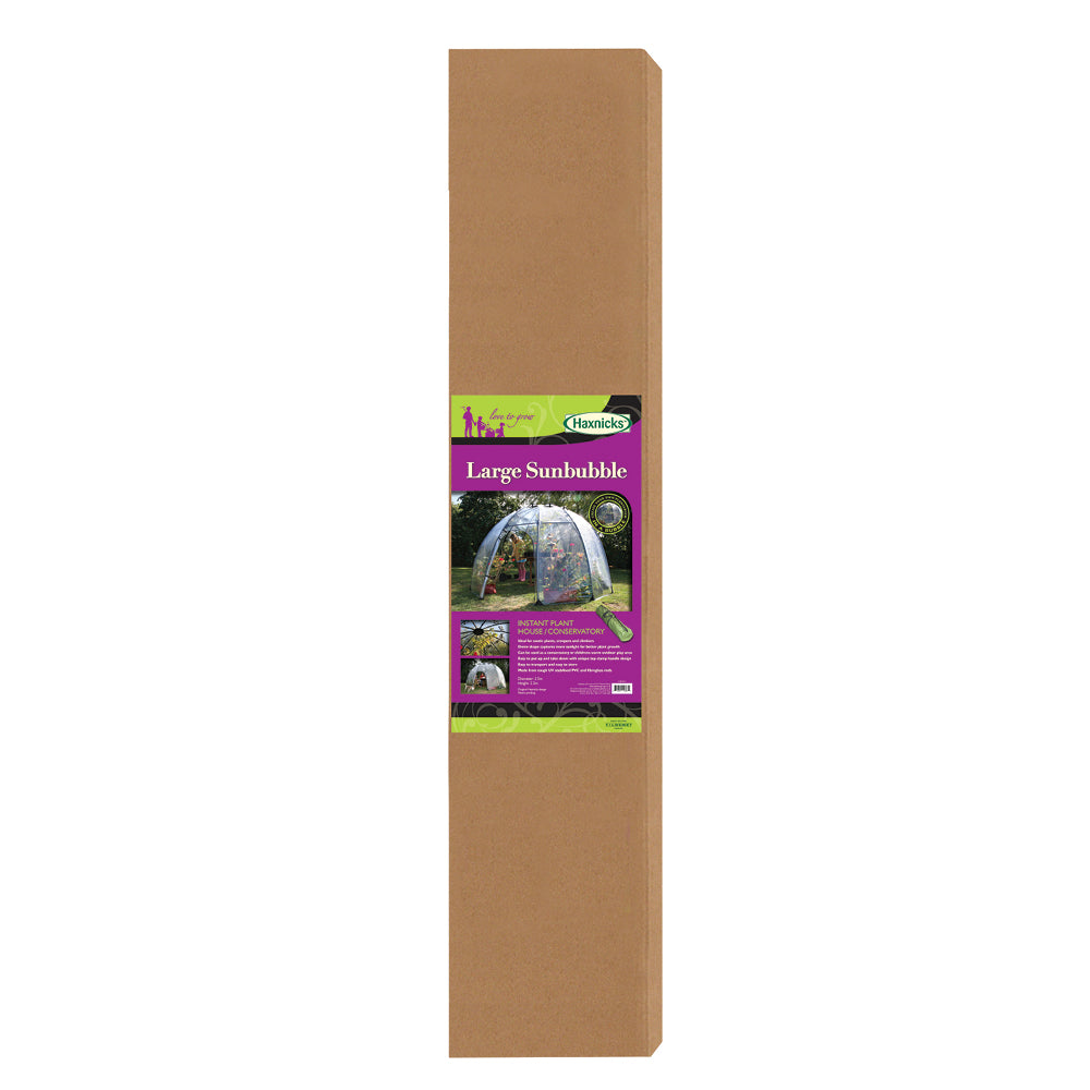 Karton des Gewächshauses Sunbubble Large