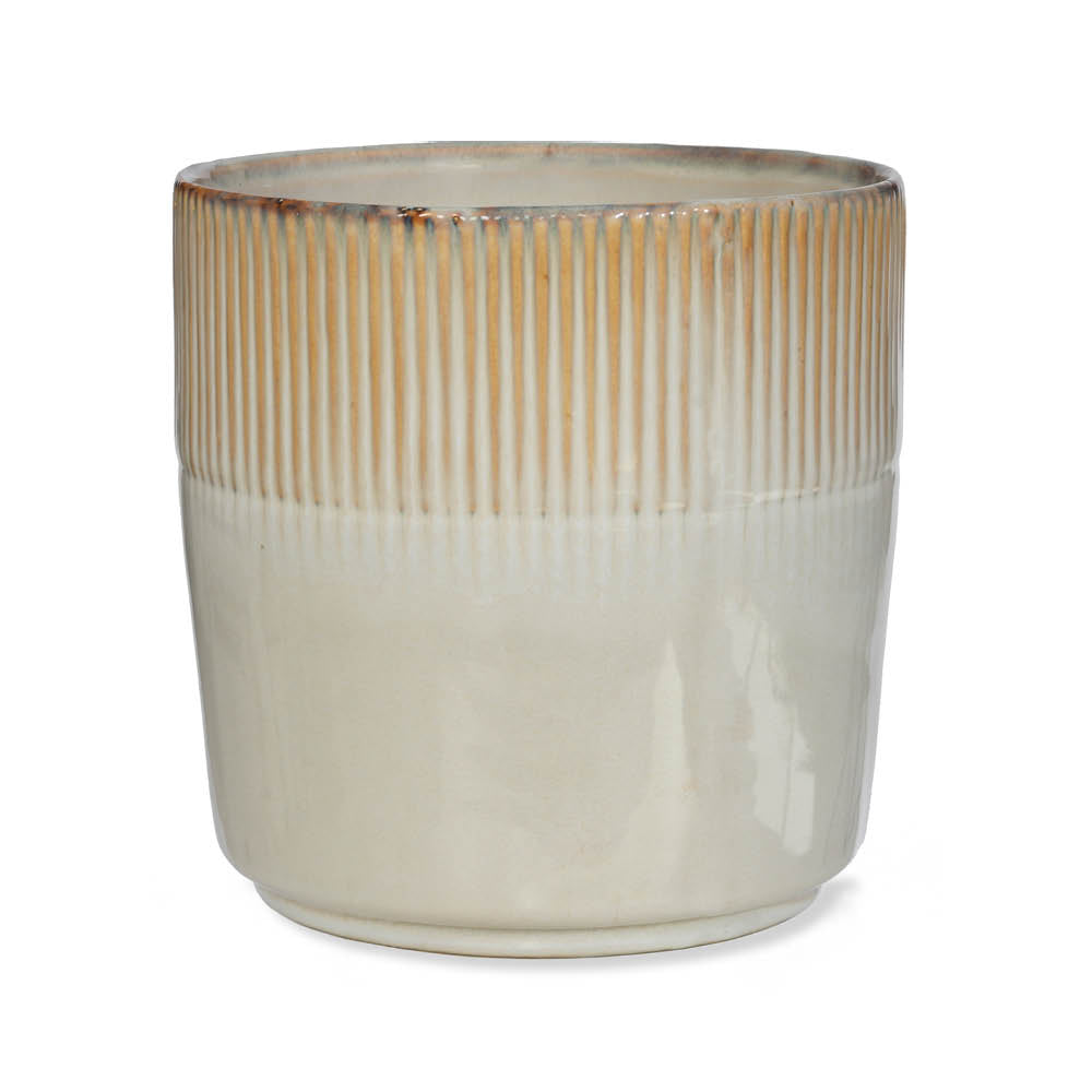 Großer Übertopf Hillesley aus Keramik – stilvolle Pflanzendeko für Zuhause