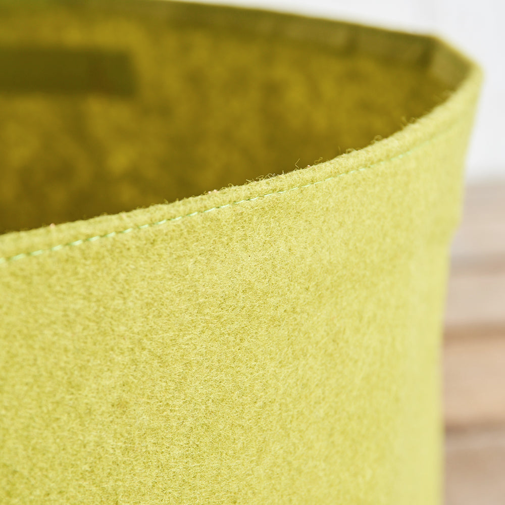 Detailaufnahme des Vigoroot-Materials in Grün